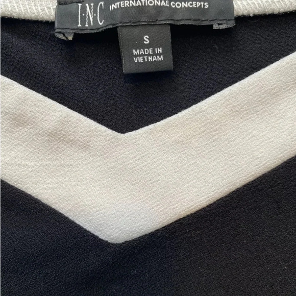 INC International Concepts Womens long sleeve cold shoulder blouse, Size Small - Picture 5 of 6